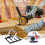 Miter Stand, Height -Height -Adjustable - Cutting Machine Assembly, Woodworking Tools, Work Support for Meta Cutting Machines 2