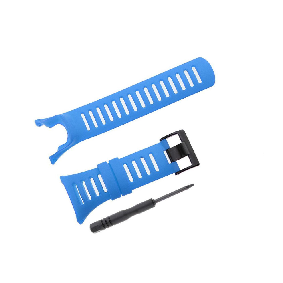 (Black Blue, 24mm) Comfortable And Sport Watch Strap For Long-lasting Durable Replacement-image-OPC-PMZY9KN-NEW