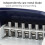 Multi-Function 26-Hole Paper Puncher Office Tool, Dark Blue 6