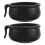 Chicken Water Dispenser Rubber Black Durable And Portable 2sets 1