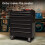 AREBOS AREBOS 7-Drawer Tool Cabinet Garage Tool Chest with Wheels Workshop Tool Storage Lockable Black 5