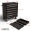 AREBOS AREBOS 7-Drawer Tool Cabinet Garage Tool Chest with Wheels Workshop Tool Storage Lockable Black 9