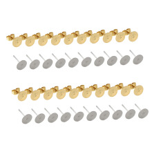 400 Pezzi 4Mm In Ferro Con Tappi Piatto Per Donna Ragazze