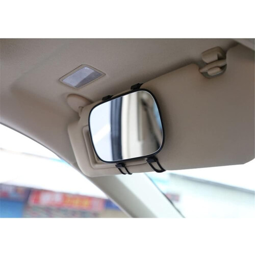 Universal Car Mirror, Tri-Fold Design Allows Multiple Viewing Angles, Easily Installable Without Tools, Ultra-Thin And Durable For Long-Lasting Use