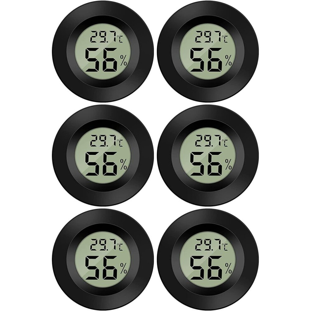 Indoor Outdoor Monitor, Mini Hygrometer Thermometer With Fast Response Update, Fahrenheit Celsius Conversion For Clear Lcd Display, High Accuracy Meas 9153484327123