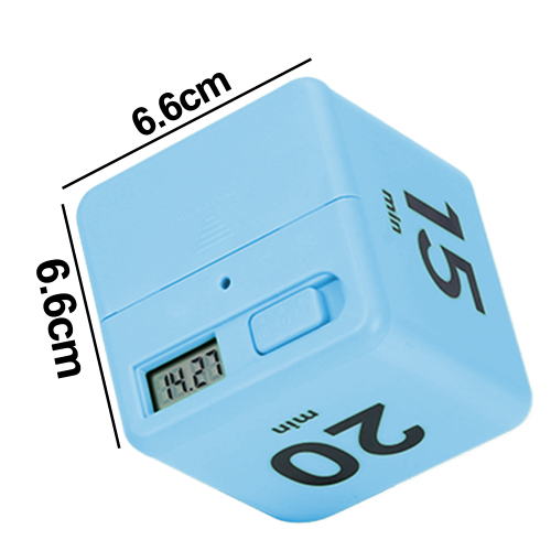 Schwerkraft-Flip-Timer, robustes ABS-Material, Countdown-Uhr mit einfacher Drehfunktion für vielseitige Einsatzmöglichkeiten im Homeoffice oder 1