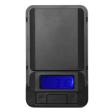Bilancia digitale per gioielli e uso in cucina, misurazioni accurate, bilancia elettronica ad alta precisione con display digitale chiaro, leggera