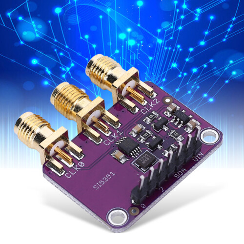 Advanced Si5351A 8KHz-160MHz Clock Module with I2C Interface Guide 2