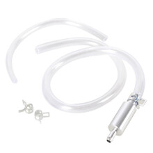 Cnazg40 Clutch Hydraulic Brake Tube Tool Bleeding Kit Hose One Way Valve Set Aluminum for Motorcycle