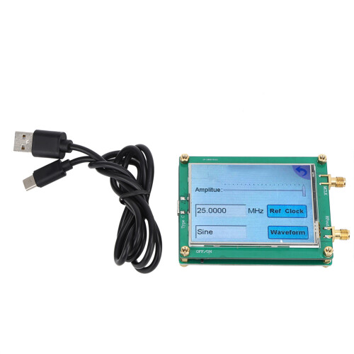 AD9833 TFT Touch Screen Signal Generator DDS Source 0.1Hz-3MHz 1