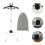 Foldable Garment Steamer Hanger With Adjustable Drying Rack, Ironing Board 11