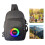 Chest Bag With Bluetooths Speaker Crossbody Bag Rechargeable 2