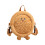 Fuzzy Naan Bread Inspired Plush Crossbody Bag Adjustable-L 1 1