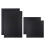Embroidery Cloth Cross-Stitch Cloth Plain Black Cotton 2
