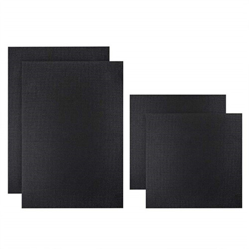 Embroidery Cloth Cross-Stitch Cloth Plain Black Cotton 1