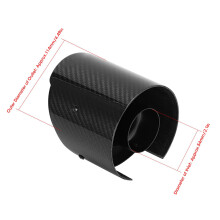 Carbon Fiber Tail Throat Exhaust Tip for Suzuki Swift 18-20, 54mm-114mm
