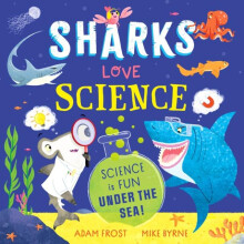 Sharks Love Science by Adam Frost Paperback Book