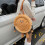Fuzzy Naan Bread Inspired Plush Crossbody Bag Adjustable-L 1 4
