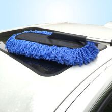 Aufziehbarer Autowascherstäbchen Mikrofaser 450g Weich Kratzfrei Blau