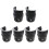 6Pcs Heavy Duty Billiard Pool Table Pockets Basket Billiard Drop Pockets Storage Pockets Pool Table 1