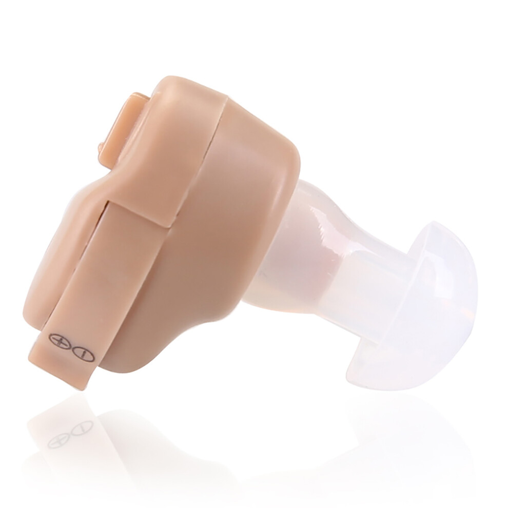 Discreet Inner Ear Hearing Aid with Adjustable Volume Control