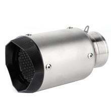Motorcycle Modification Titanium Exhaust Tip 60mm Universal Racing Pipe