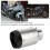 Motorcycle Modification Titanium Exhaust Tip 60mm Universal Racing Pipe 11