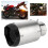 Motorcycle Modification Titanium Exhaust Tip 60mm Universal Racing Pipe 12