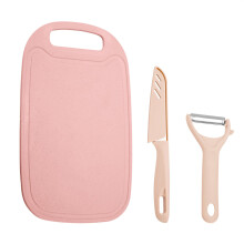 Conjunto de tábuas de corte sem BPA, ecológicas, atóxicas e reutilizáveis para carne, pão e legumes. Podem ser lavadas na lava-louças e incluem