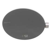Bilancia da cucina digitale ad alta precisione con sensore di pesatura, funzione tara, display a LED, superficie in acciaio inossidabile e vetro