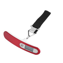 Bilancia portatile per viaggi, bilancia digitale portatile per bagagli con misurazione accurata e ad alta sensibilità, design a forma di T