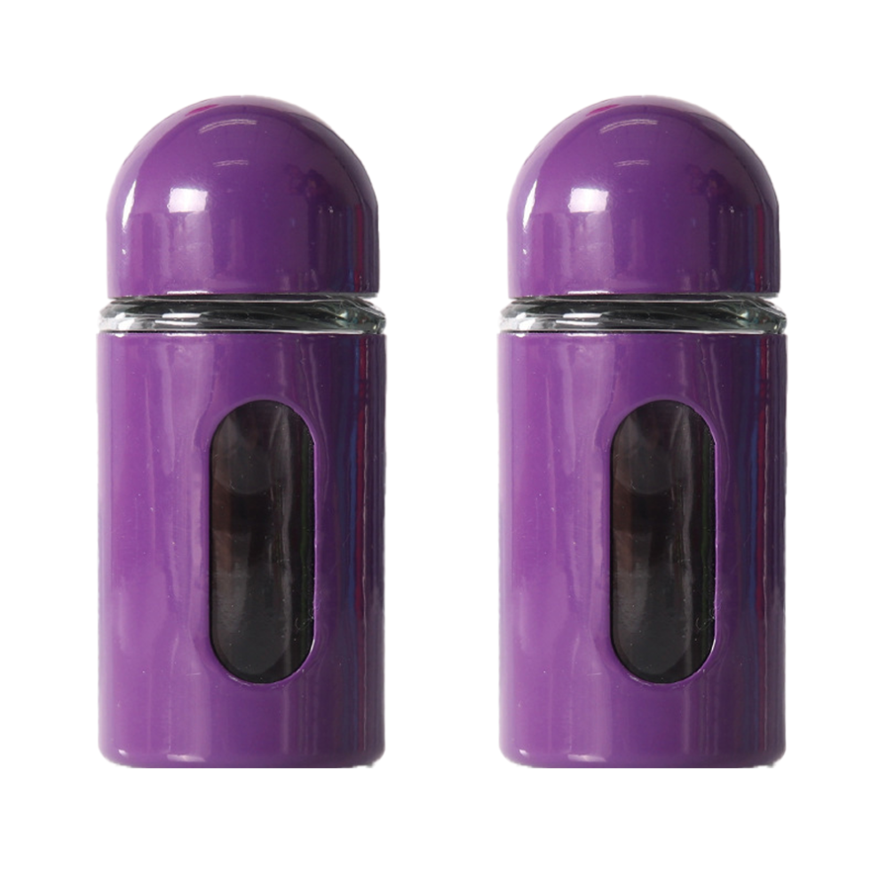 Vintage Salt and Pepper Shakers, Stainless Steel and Glass, Perfect for Seasoning Your Culinary Creations