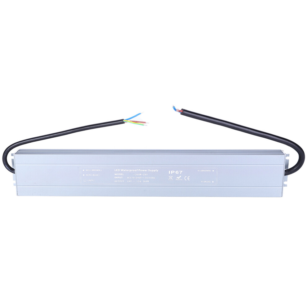 Ultra Thin Waterproof Power Supply Hruw-360W-24V 360W 24Vdc Ip67 7901362263900