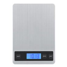 Bilancia da cucina digitale impermeabile per un utilizzo igienico, bilancia grande multifunzionale con superficie facile da pulire, funzione di
