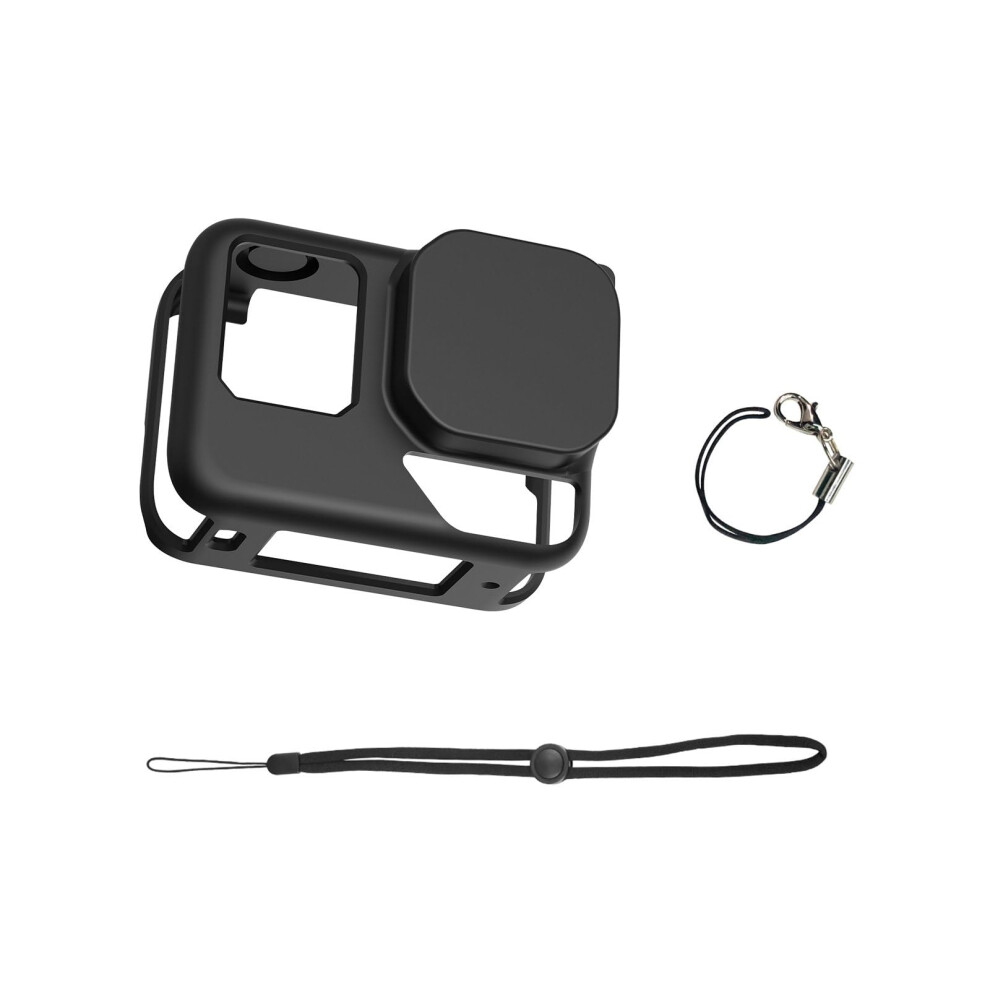 Flexible Silicone Case And Lens Protector For 360 Action Camera Allowing Unhindered Screen Operating Silicone Skin 9105992127702