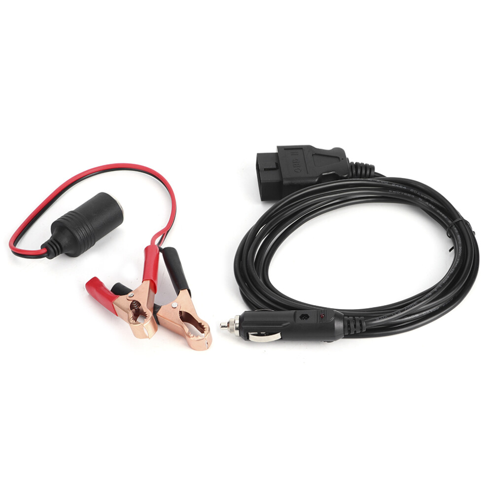 Obd2 Emergency Power Supply Cable, 3M Ecu Memory Saver, Abs Brass 7651362265304