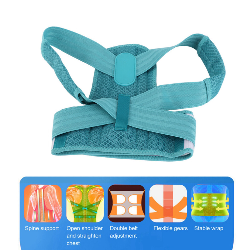 Children Posture Corrector Belt S/M/L/XL Back Support Brace