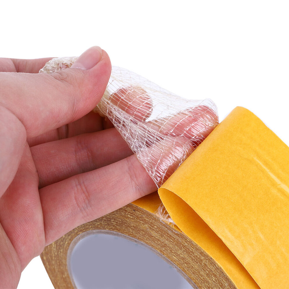 Fiberglass Cross Mesh Tape Waterproof 50Mm X 20M Double Sided For Home Repairs 7891362267643