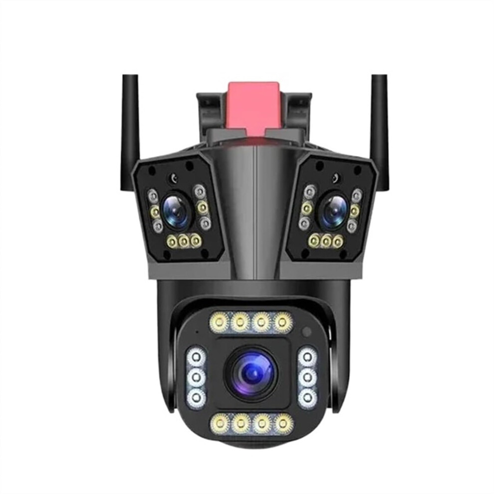 5K 12Mp Ptz Surveillance Camera Three Lens Two Way Audio Auto Tracking Color Night Vision Ip66 Security Camera(5K With 32G Sd) 1 5K With 32G Sd 9067246776831