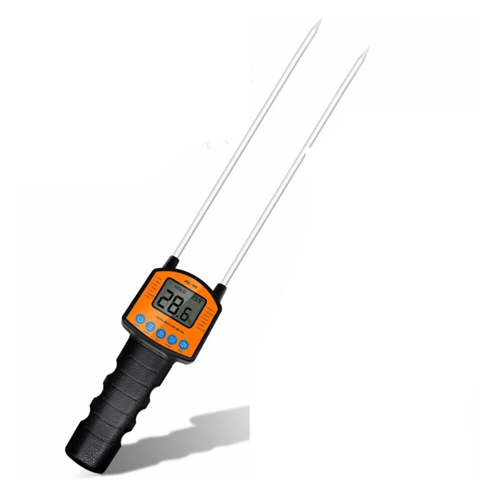 Digital Grain Moisture Meter Hygrometer With Measuring Probe For Corn Wheat Rice Bean Peanut Sorghum Humidity Tester Instant Reading 9067246777043