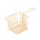 Deep Fry Basket With Square Wire Mesh, Stackable Storage Solution For Space-Saving, Food Grade Material Ensures Safe Use, Easy Cleaning Design For Has 7