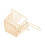 Deep Fry Basket With Square Wire Mesh, Stackable Storage Solution For Space-Saving, Food Grade Material Ensures Safe Use, Easy Cleaning Design For Has 2