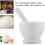 Ergonomic Pestle For Multi Function Tool Use, Premium Materials Manual Garlic Masher, High Quality Material Mortar Pestle Set 5