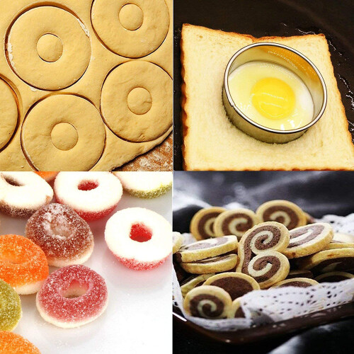 Κουπάτ για κέικ fondant, πολλαπλών προδιαγραφών για ακριβές και δημιουργικό ψήσιμο 2