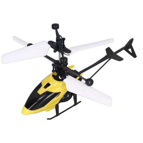 Induktionssensor gelber Mini-Hubschrauber – Stoßfest & Spaßiges Geschenk