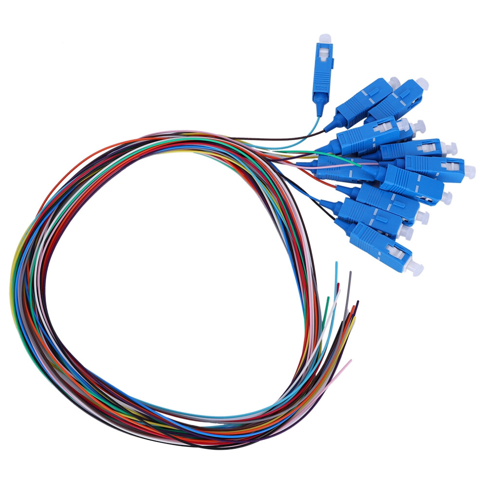 Fiber Optic Pigtail Single Mode 12-Core Sc/Upc With Pvc Outer Shell 7611362275284