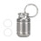 Titanium Alloy Waterproof Pill Case Mini Storage Bottle 100ml Durable Compact 2