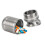 Titanium Alloy Waterproof Pill Case Mini Storage Bottle 100ml Durable Compact 3
