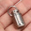 Titanium Alloy Waterproof Pill Case Mini Storage Bottle 100ml Durable Compact 6