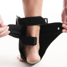 Atmungsaktive Knöchelstütze für Laufen & Verletzungsrehabilitation, Größe 40-43, Schwarz